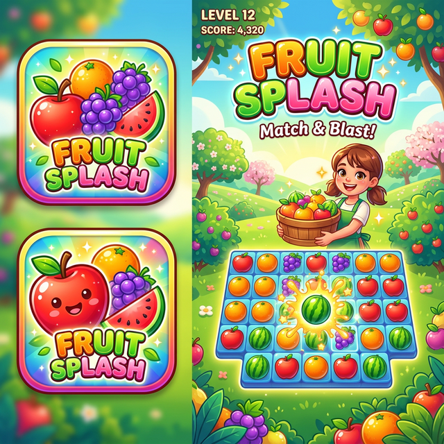 Fruit Tile Match